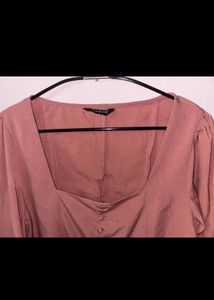 Mauve Crop Top