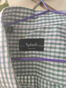 Splash Checkered Shirt