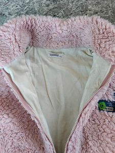 Pink Sherpa Jacket - Adorable &amp; Cozy!