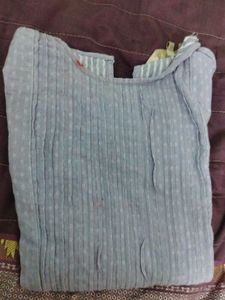 Vintage Pleated Polka Dot Top