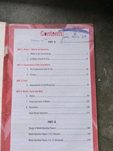 Science Sample Test Book Class 9 Xam Idea
