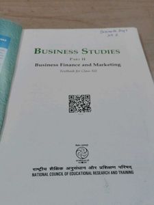 Business Studies Textbook - Class XII