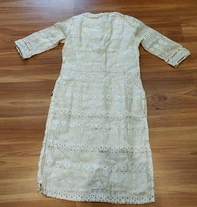 W embellished Kurta