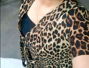 Leopard Print Top