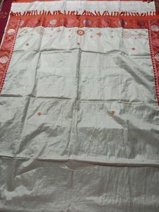 Traditional Indian Sador Mekhela Used