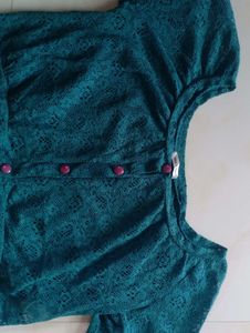Beautiful Cut OutGreen Shrug