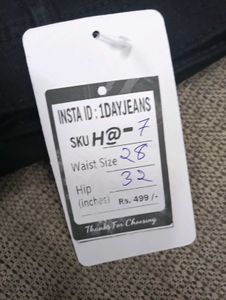 H@07 Size-28 (Sale) Latest Ladies high waist Jeans