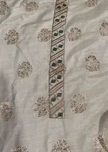 Elegant banarasi touched dress material