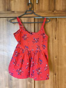 Cute red Singlet Top