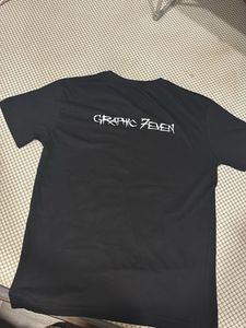 Black graphic tee