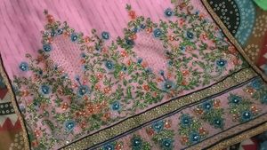 Pink Embroidered Salwar Kameez
