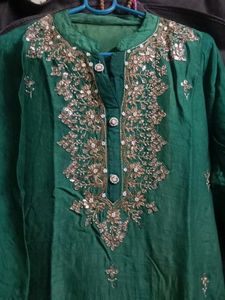 Emeraled Green Suit Set