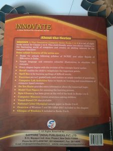 Innovate Class 3 Computer Book.