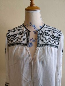 Embroidered Boho Tunic