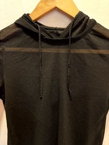 Beautiful Mesh Hoodie Top