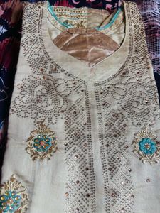 Chanderi Silk Dress