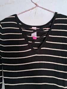 Striped Bodycon Mini Dress