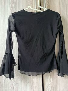Black Vintage Top