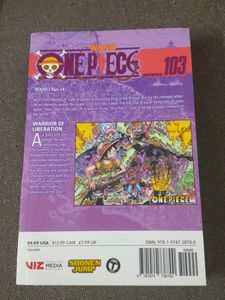One Piece Vol. 103 and 101