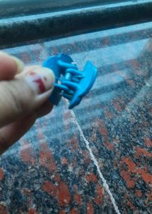 Cute Mini Hair Claw Clip Blue