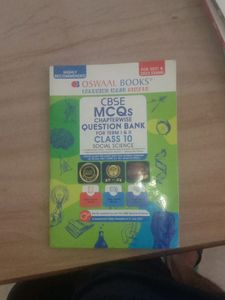 Oswaal Class10 Sst Mcq Question Bank Latest Editio