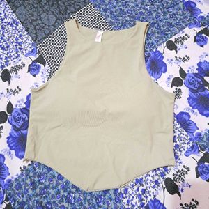 Zivame Bra Top With Inbuilt Cups-olive