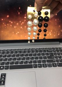 Pearl &amp; Bead Drop Earrings