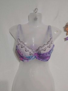 Watercolor Lace Bra