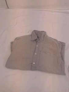 Cotton Shirt Grey Color