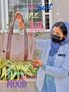 Elegant Tote Bag with adjustable strap