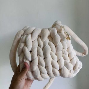Chunky Knit Handbag