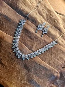 Mint Green Ad Jewellery Set