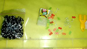 TODAY 6000 Pieces Imported Loom Bands Kit Set Kids