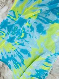 women /girls kurti with tie dye print