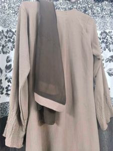 Elegant Brown saudi abaya