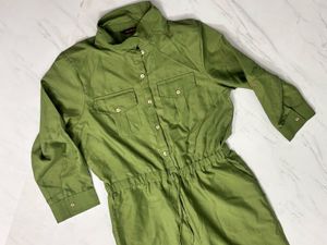 Chic Olive Jumpsuit for Women