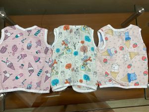 Baby Vests - Set of 3