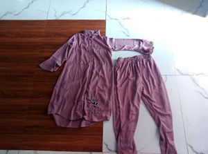 cord set  baby pink 🩷 colour