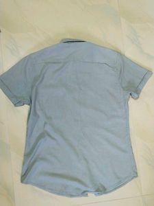 Grey Colour Casual Shirt