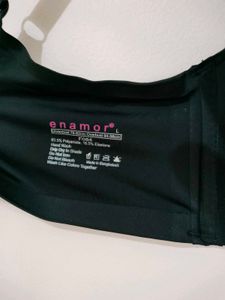 Enamor Black Bra