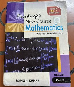 Pradeep’s Mathematics Guide -Vol 1 &amp; 2 - Class XII