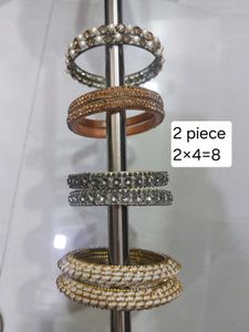 49 Bangles+ Bracelet+ Kada Necklace