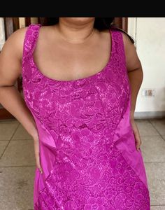 Sexy Padded Satin Lace Dress