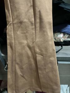 Khaki Flare Leggings