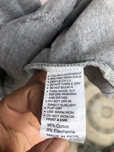 Gray Casual Dress
