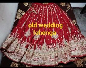 old wedding lehenga choli dupatta purana shadi ka