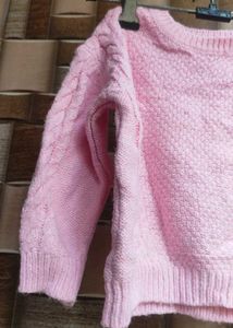 Cute Pink Knit Sweater