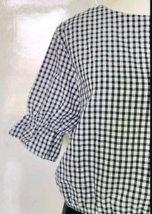 Gingham Top