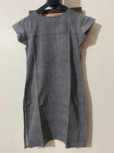 Gray Casual Dress