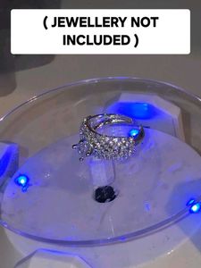 solar and battery rotating display Stand